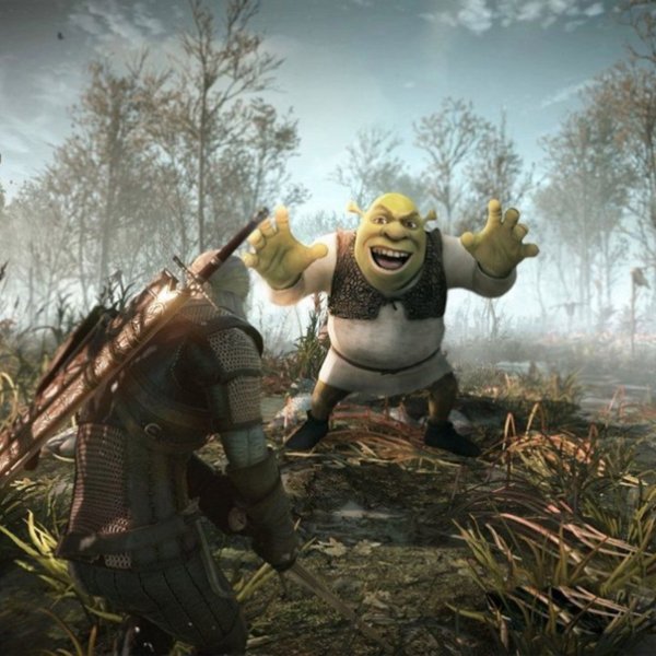 Геральт против Шрека