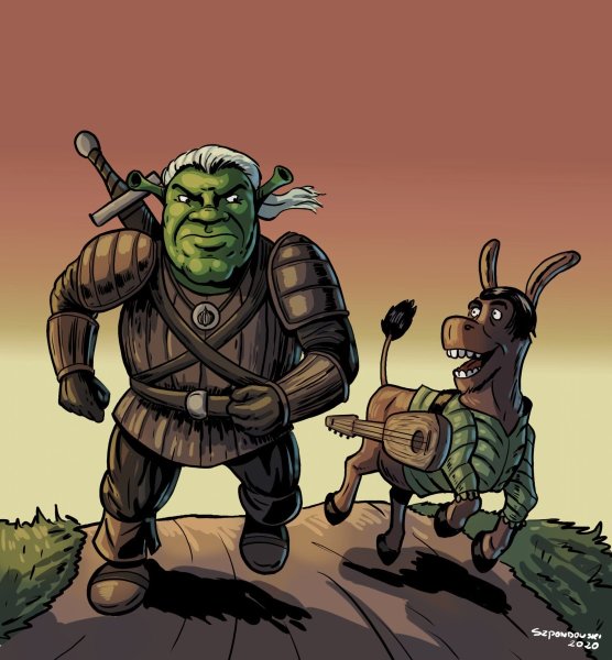 Шрек Геральт