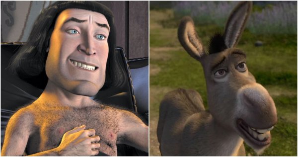 Шрек 2001 осел