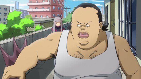 Толстый аниме герой