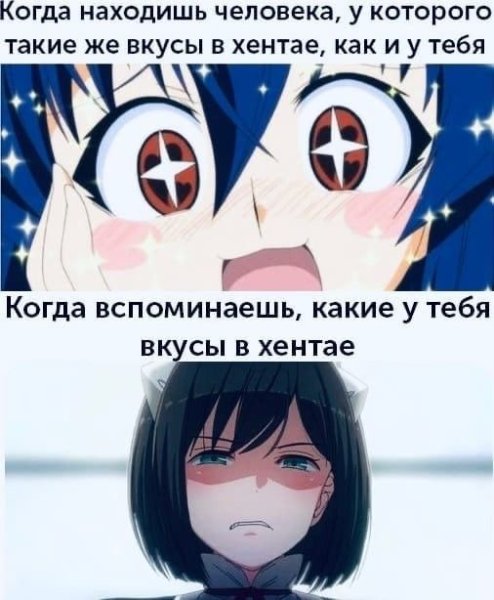 Когда встретил человека схожими вкусами в хентае