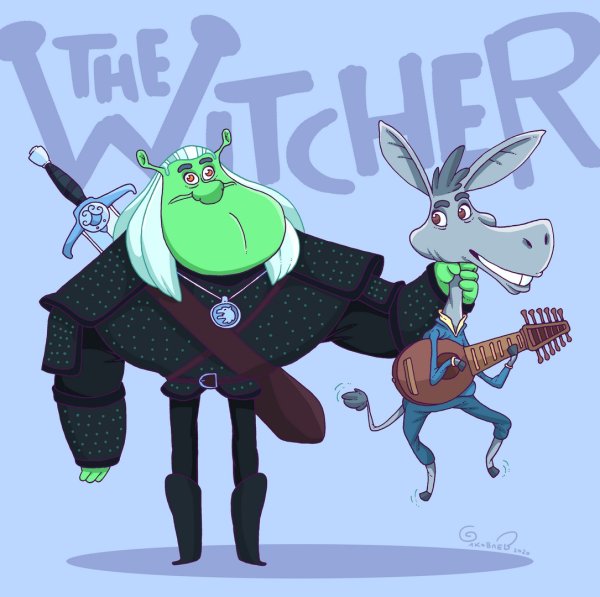 Шрек ведьмы