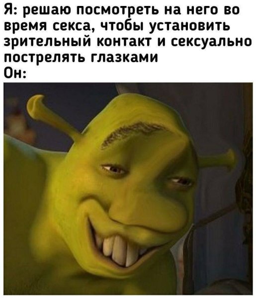 Шрек БЫКАНУЛ