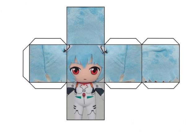 Аянами Рей кубик