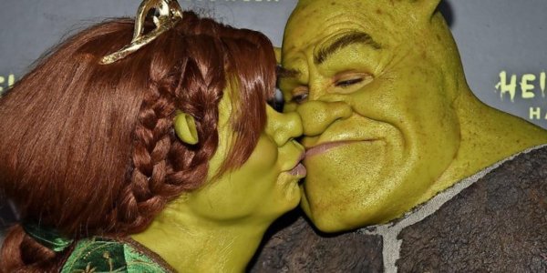 Шрек 2 поцелуй
