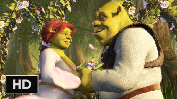 Шрек и Фиона свадьба