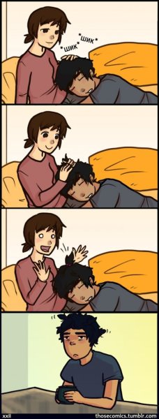 Комиксы про отношения