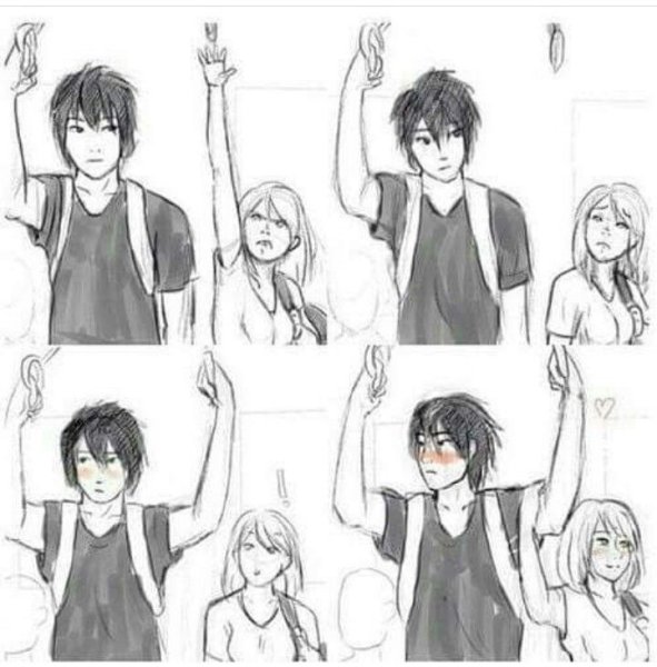 Аниме пары с разницей в росте