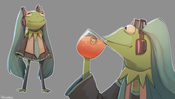 Кермит Хатсуне Мику