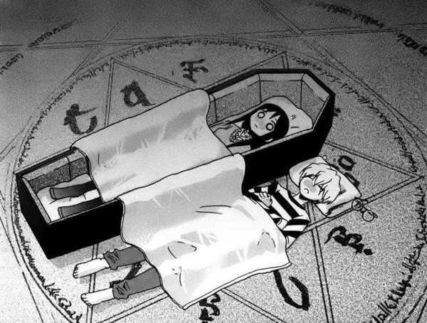 Анимешный гроб