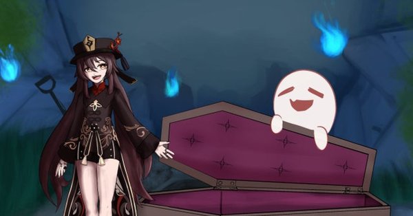 Аниме Геншин Импакт ху Тао