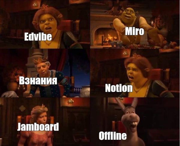 Шрек Фиона осел Мем