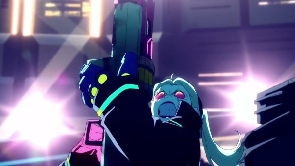 Cyberpunk Бегущий по краю Ребекка