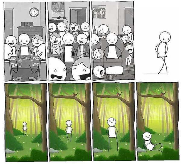 Социофоб комикс