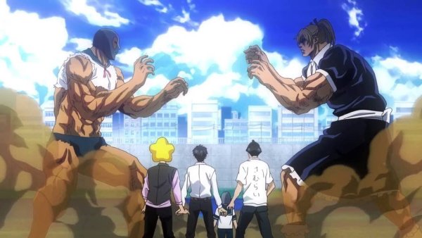 Аниме школьные драки