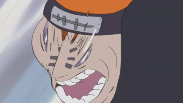 Наруто битва с Пейном лица Пейна