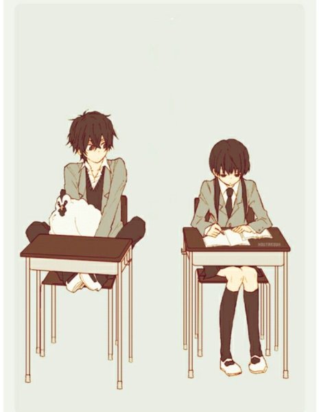 Аниме про школьную любовь