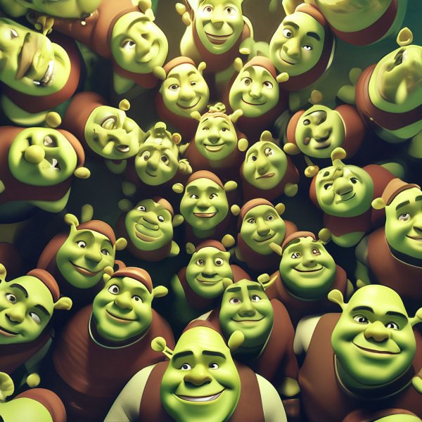 Шрек с камерой