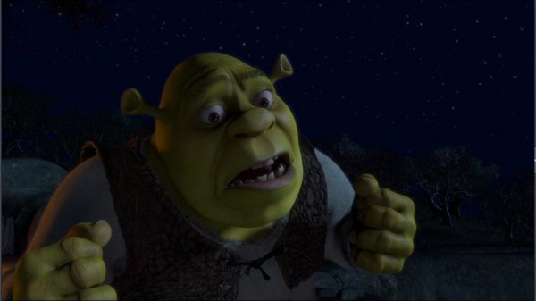 Шрек плачет