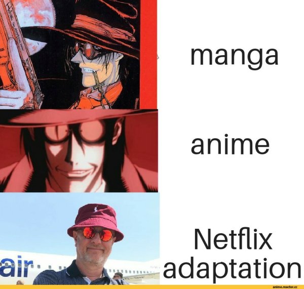 Netflix adaptation Мем