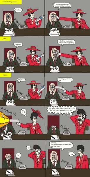 Хеллсинг комиксы