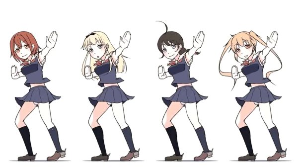 Тян танцует