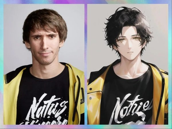 Герои в стиле аниме