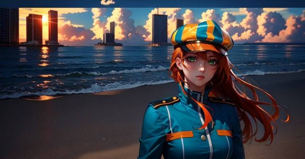 Арты в стиле аниме