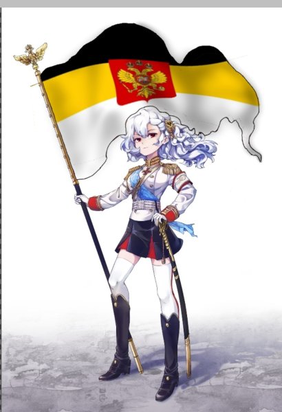 Аниме тянка Российская Империя