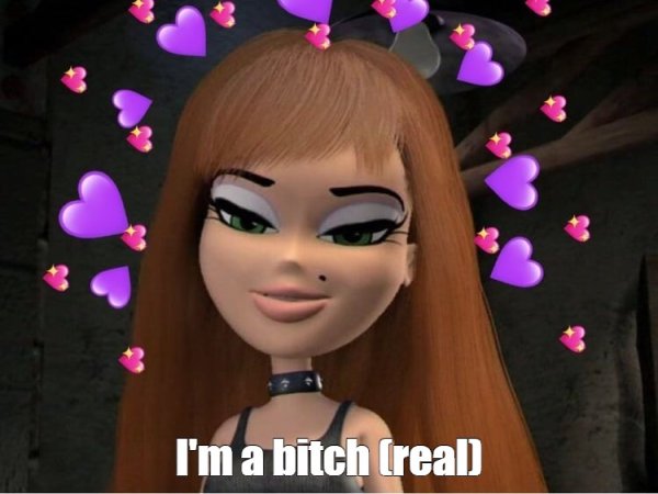 Мем братц лохматая