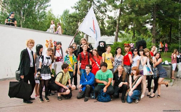 Фестиваль анимешников в Москве