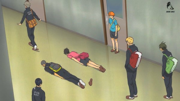 Волейбол аниме кадры