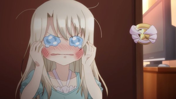 Аниме тянка обижена