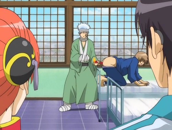 Аниме Гинтама смешные моменты