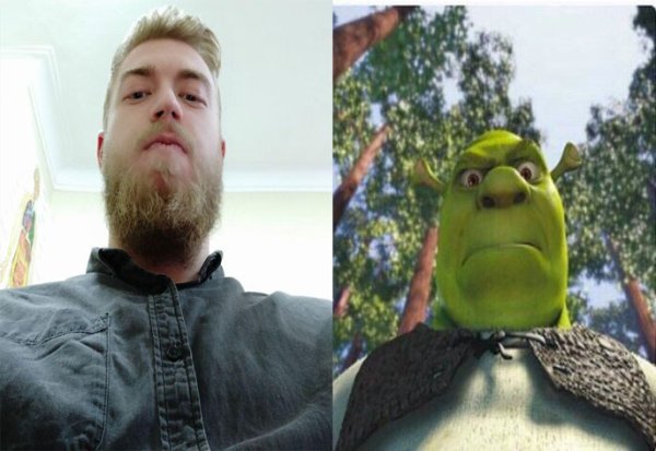 Шрек селфи