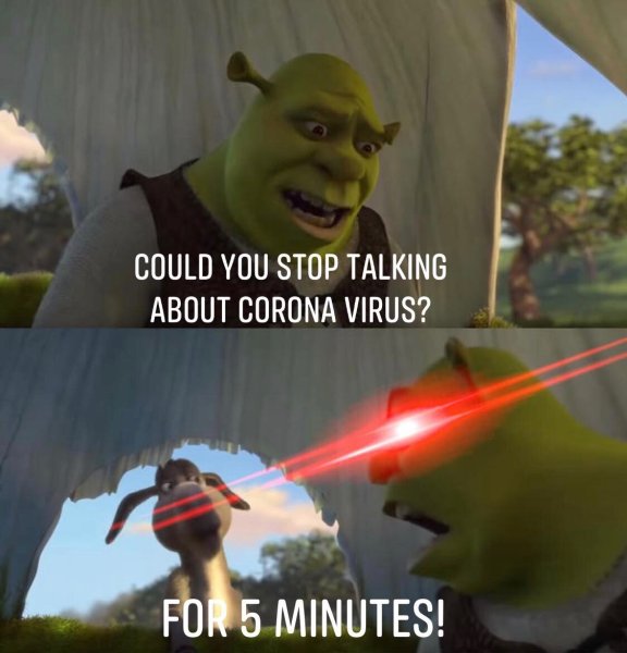 Шрек хотя бы 5 минут Мем