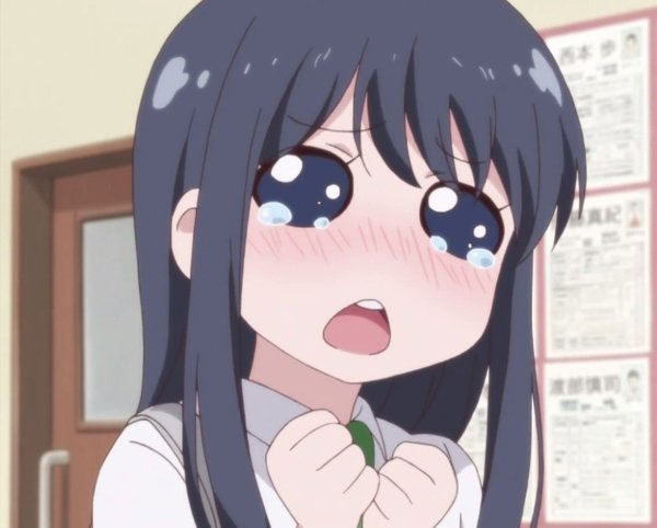 Плачет от счастья аниме