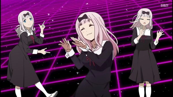 Фудзивара Кагуя танцует