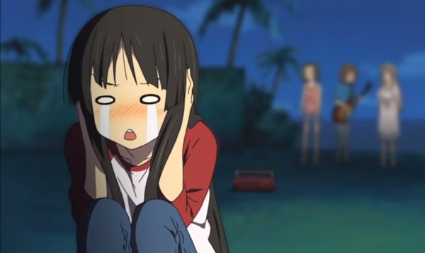 Мио Акияма эмоции