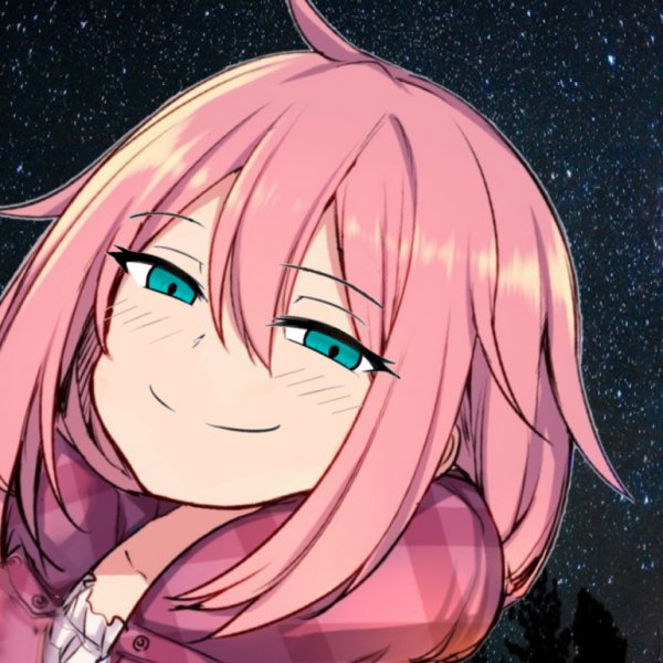 Аниме девочка улыбается