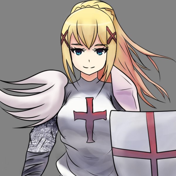 Крестоносец арт Deus Vult