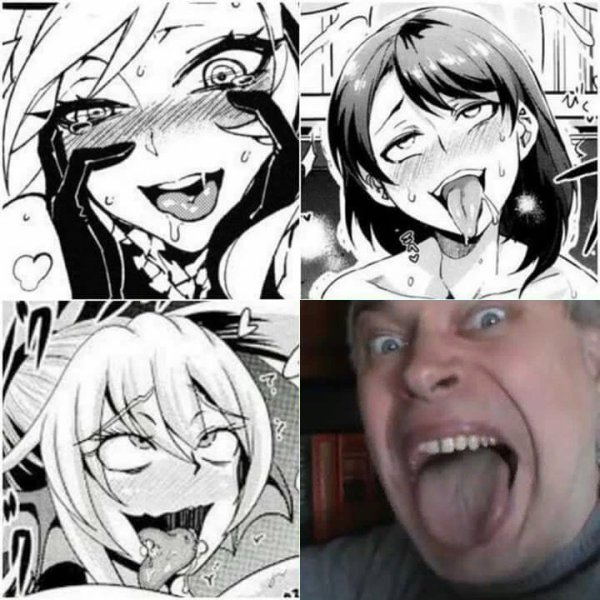 Аниме ахегао