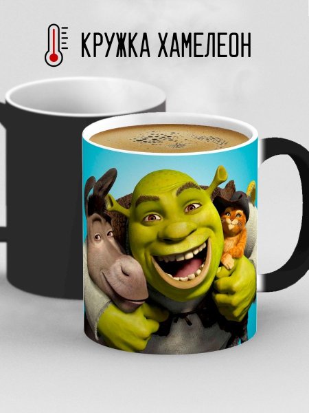 Шрек на кружку