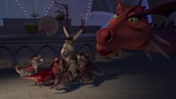 Шрек 1 дракон