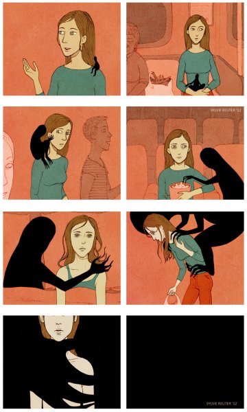 Депрессия комикс