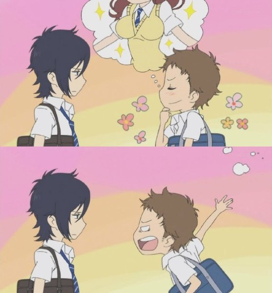 Я люблю тебя аниме