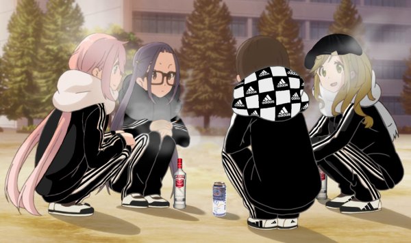 Аниме гопник