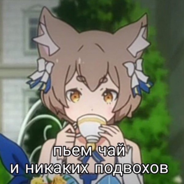 Феликс Ре Зеро пьет чай