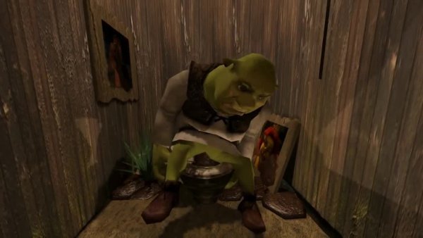 Туалет Шрека