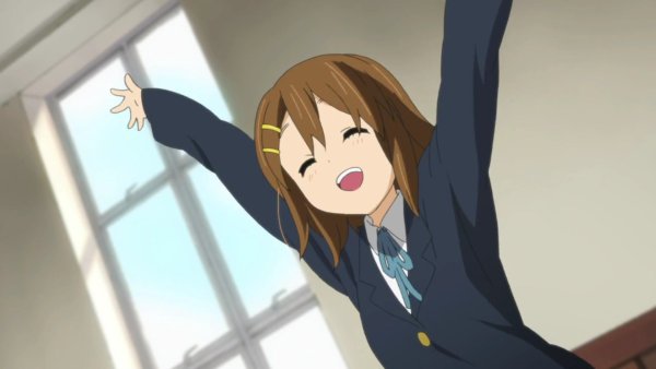 Радостная тян